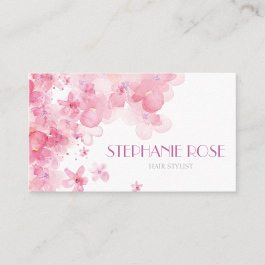 Visite Modèle de carte professionnelle chic (Devant)