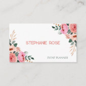 Visite Modèle de carte professionnelle chic (Devant)