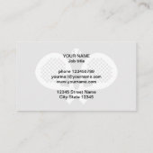 Visite Modèle de carte professionnelle de tennis de padel (Dos)