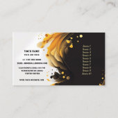 Visite Modèle de carte professionnelle élégant (Dos)