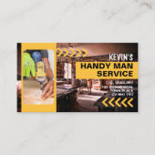 Visite Modèle de carte professionnelle Handman (Devant)