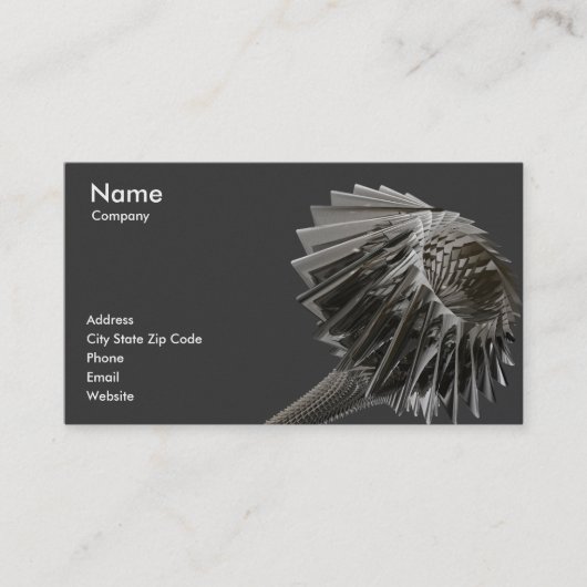 Visite Modèle de carte professionnelle professionnelle Ab (Devant)