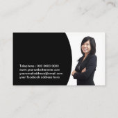 Visite Modèle de carte professionnelle Realtor (Dos)