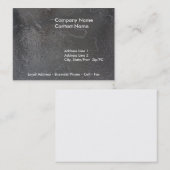 Visite Modèle de carte Wet Frosted Glass (Devant / Derrière)