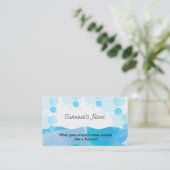 Visite Modèle de la carte de profil de nageur (Debout devant)