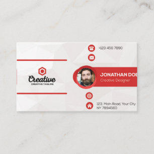 Visite modèle professionnel de conceptions de carte de