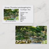 Visite Modèle tranquille de carte de FeatureBusiness de (Devant / Derrière)