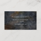 Visite Moderne Simple élégante typographie Carte de fidél (Dos)