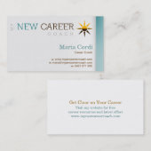 Visite Mon nouveau car de carrière - conception de carte (Devant / Derrière)