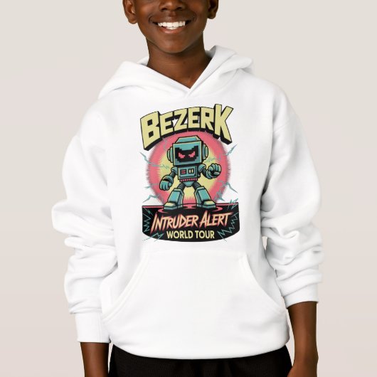 Visite Mondiale Alerte Intrus Bezerk Arcade Rétro (Devant)