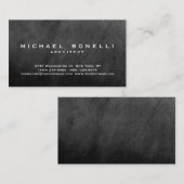 Visite Motif de tableau de bord gris simple Carte de visi (Devant / Derrière)