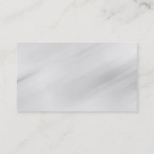 Visite Motif moderne  gris tendance Monogram Carte de vis (Dos)