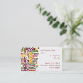 Visite Mots de motivation #1, carte de rendez-vous (Debout devant)