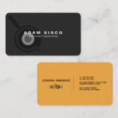 VISITE MY HATT - CARTE DE GESTIONNAIRE GÉNÉRAL (Devant / Derrière)