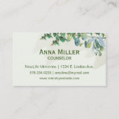Visite Natures Green Counseling Ministère 2 Carte de visi (Devant)
