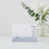 Visite "Naviguant" la carte potelée de profil (Debout devant)