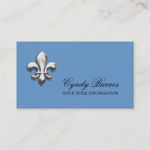 Visite N'importe quelle couleur avec Fleur de Lis Carte d