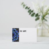 Visite Noir et bleu de conception de Jimette de carte de (Debout devant)