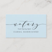 Visite notaire de script agent signataire de prêt carte d (Devant)