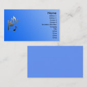 Visite notez la carte de profil d'industrie musicale (Devant / Derrière)