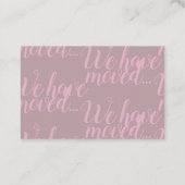 Visite Nous nous sommes déplacés à la carte de moutons de (Dos)