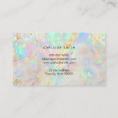 Visite nouvelle carte de fidélité opal texture (Dos)