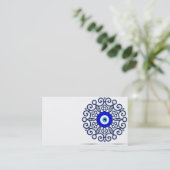 Visite oeil carte de visite-mal-oeil (Debout devant)