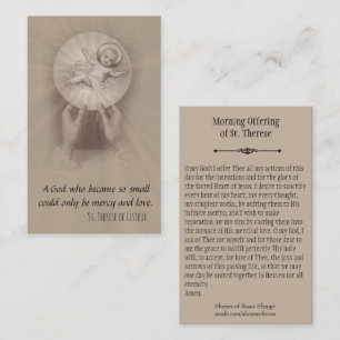 Visite Offre de matin de la carte sainte de prière de St