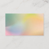 Visite Olive Heart Media Insert Merci Mini Carte de visit (Dos)