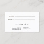 Visite opal texture arrière - plan carte de référence (Dos)