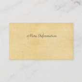 Visite Or et carte noire d'industrie musicale de feuille (Dos)