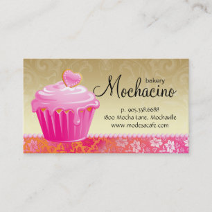 Visite Or et dentelle mignons de petit gâteau de carte d