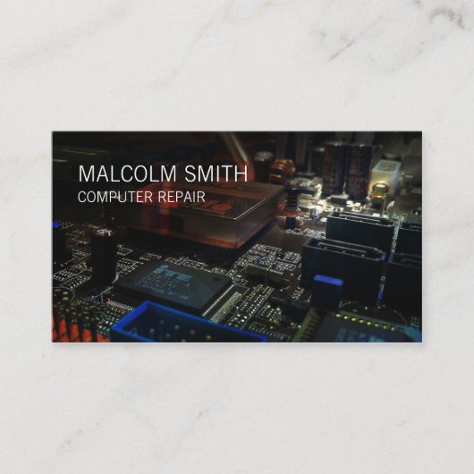 Visite Ordinateur Réparation PC Circuits de carte mère (Devant)