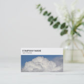 Visite Panneau supérieur - Cumulonimbus Cloud Carte de vi (Debout devant)