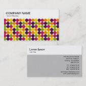 Visite Panneau supérieur - Points couleur 03 Carte de vis (Devant / Derrière)