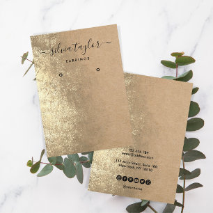 Visite Papier d'artisanat de calligraphie Carte d'afficha