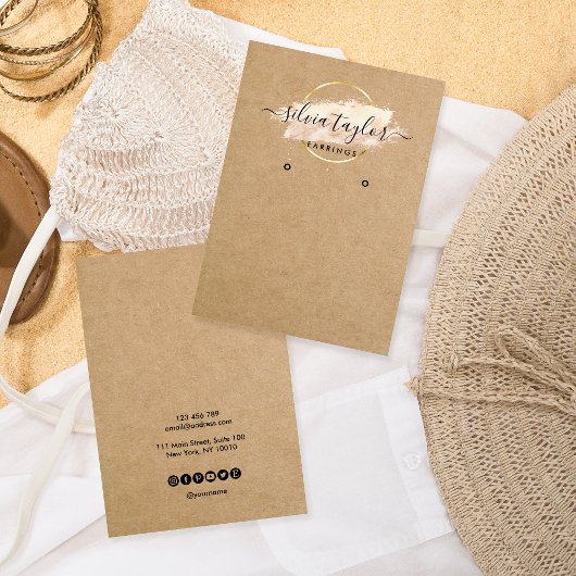 Visite Papier d'artisanat de calligraphie Carte d'afficha