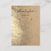 Visite Papier d'artisanat de calligraphie Carte d'afficha (Devant)