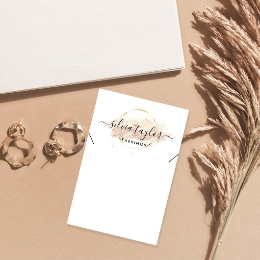 Visite Papier de calligraphie artisanale Carte d'affichag