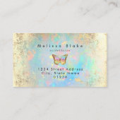 Visite papillon de carte de fidélité (Dos)