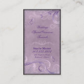 Visite Papillon de remous de pourpre de rose de carte de (Dos)