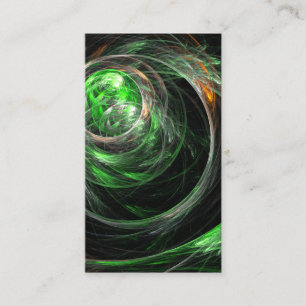 Visite Partout dans le monde Green Abstrait Art Carte de 