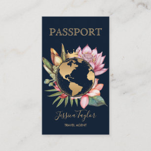 Visite Passeport Agence de Voyage Carte Mondiale Passe D'