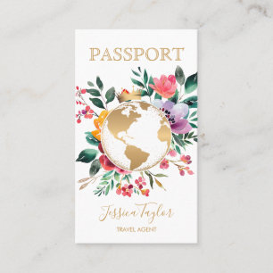 Visite Passeport Agence de Voyage Carte Mondiale Passe D'