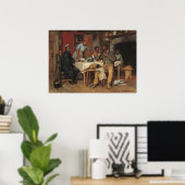 Visite pastorale - Richard N. Brooke Poster des be (Bureau à domicile)