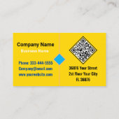 Visite PCB, carte de circuits imprimés électroniques QR - (Dos)