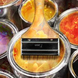 Visite Peinture Boîtes de travail de Peinture Carte de vi