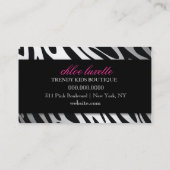 Visite Petite carte à la mode de verticale du danseur 311 (Dos)