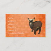 Visite Petits carte de visite/étiquettes de Polkadot de (Devant)