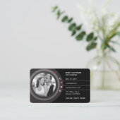 Visite Photographie professionnelle Camera Lens Carte de (Debout devant)